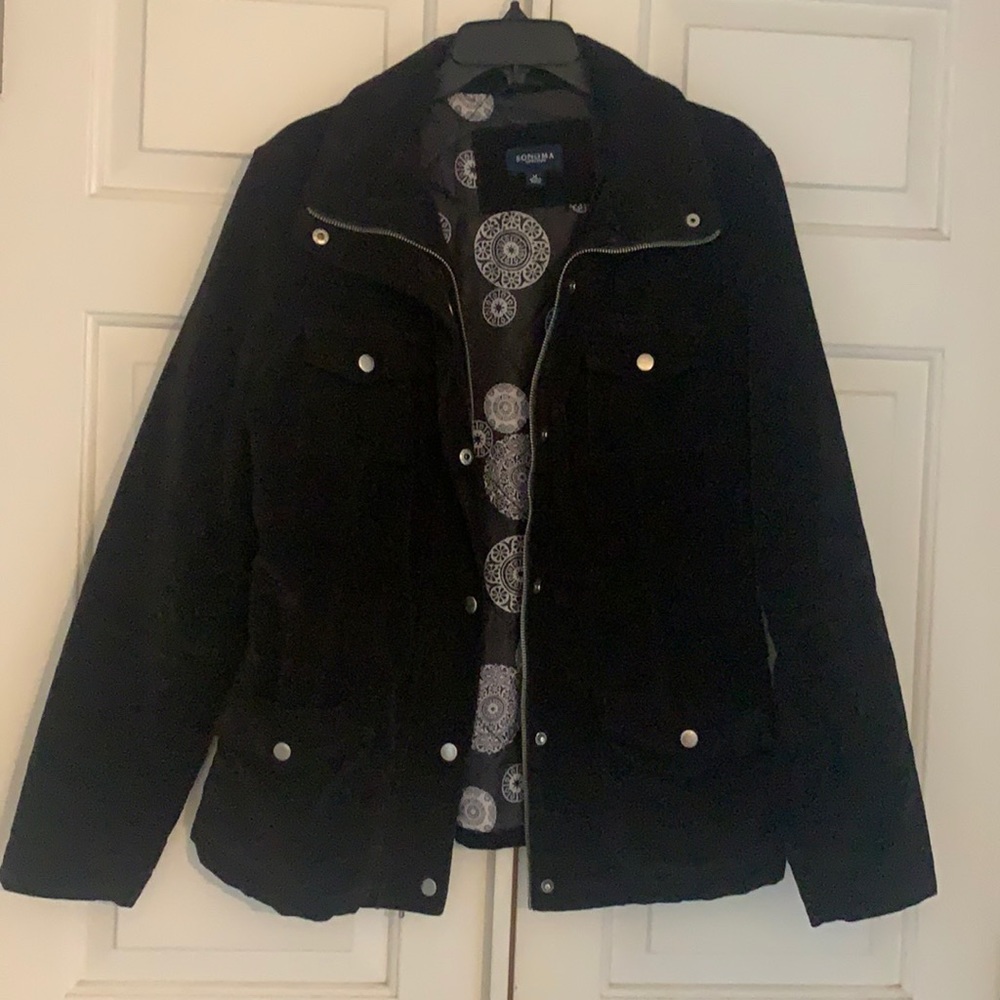 Black warm jacket/ coat